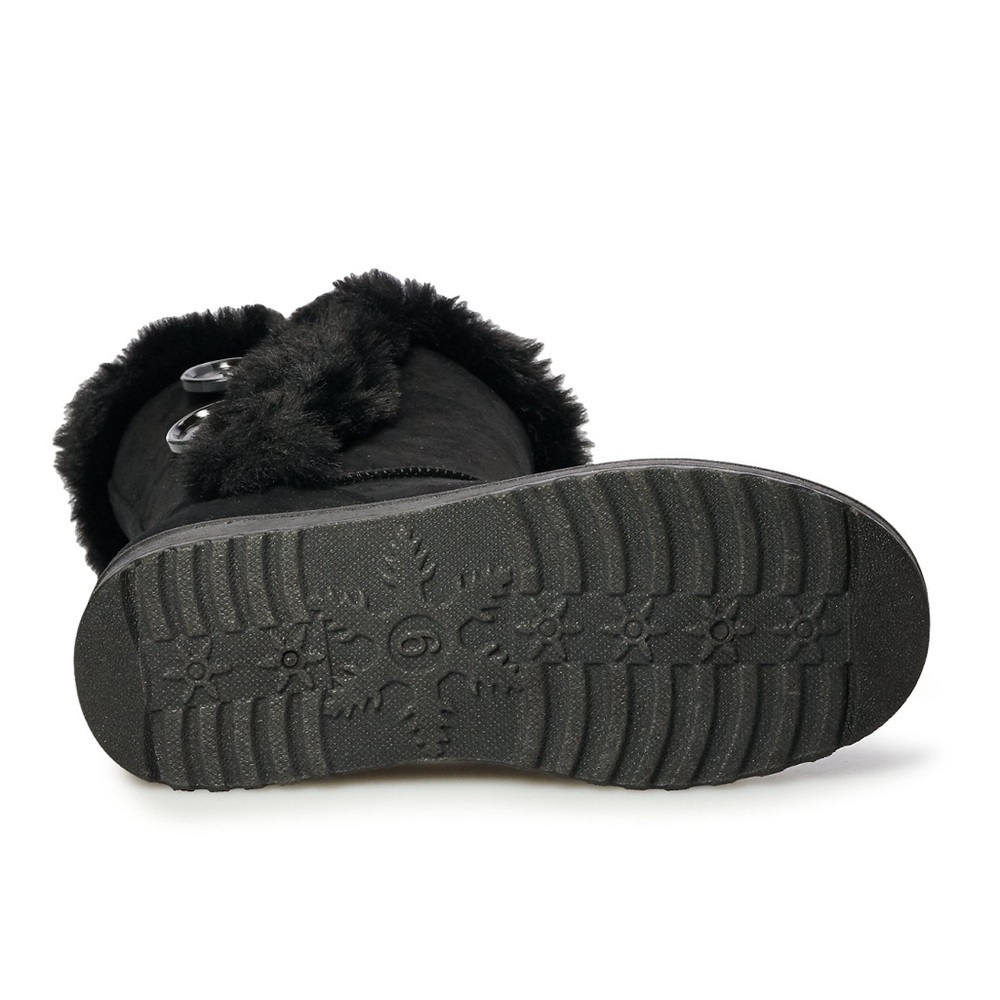 SO Sophia black winter boots. Size 2 youth - Picture 4 of 10